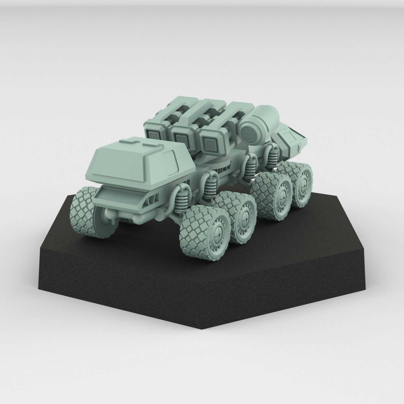 Aikuchi A UK - 3D Printed Miniature
