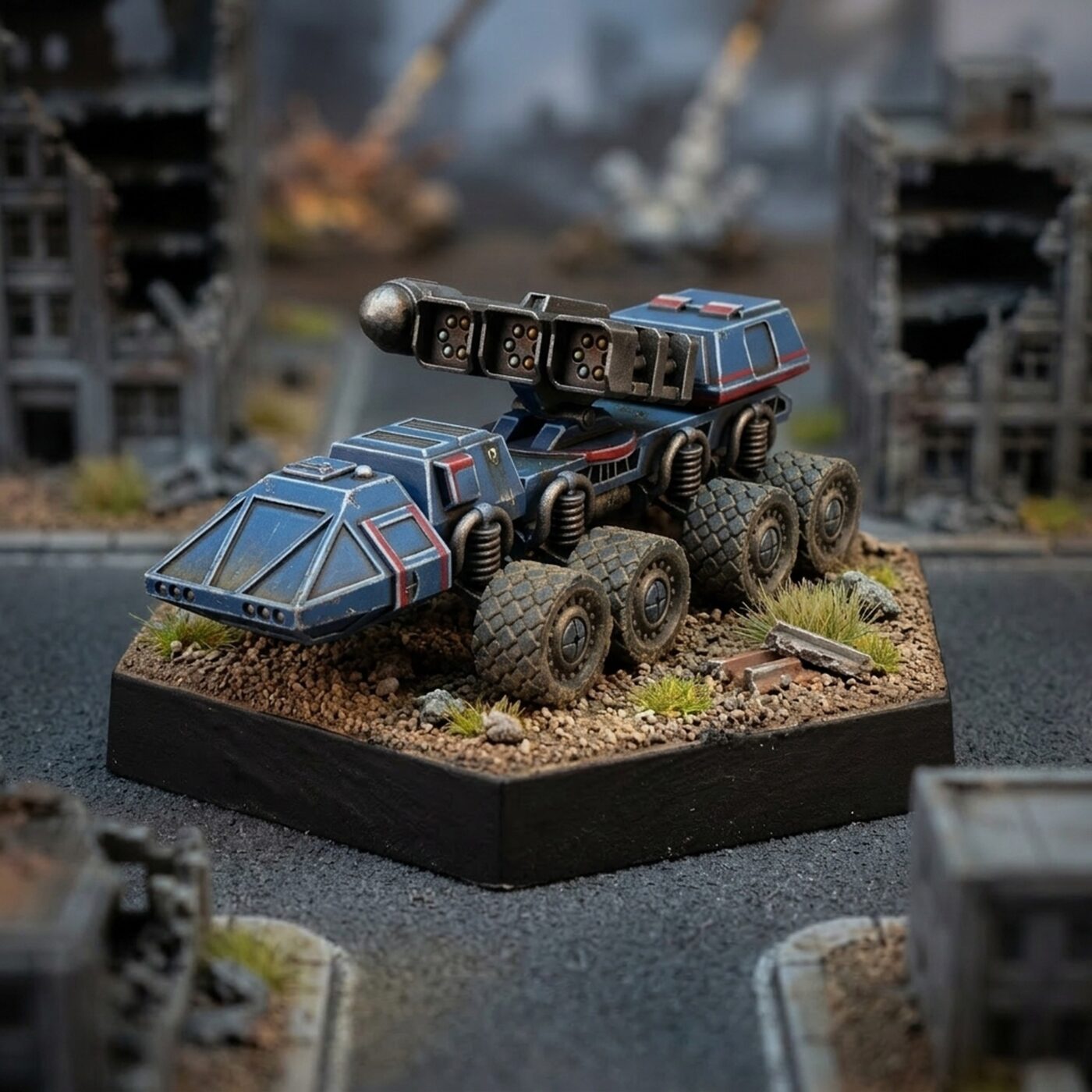 Aikuchi A UK - 3D Printed Miniature Painted Mech Miniature