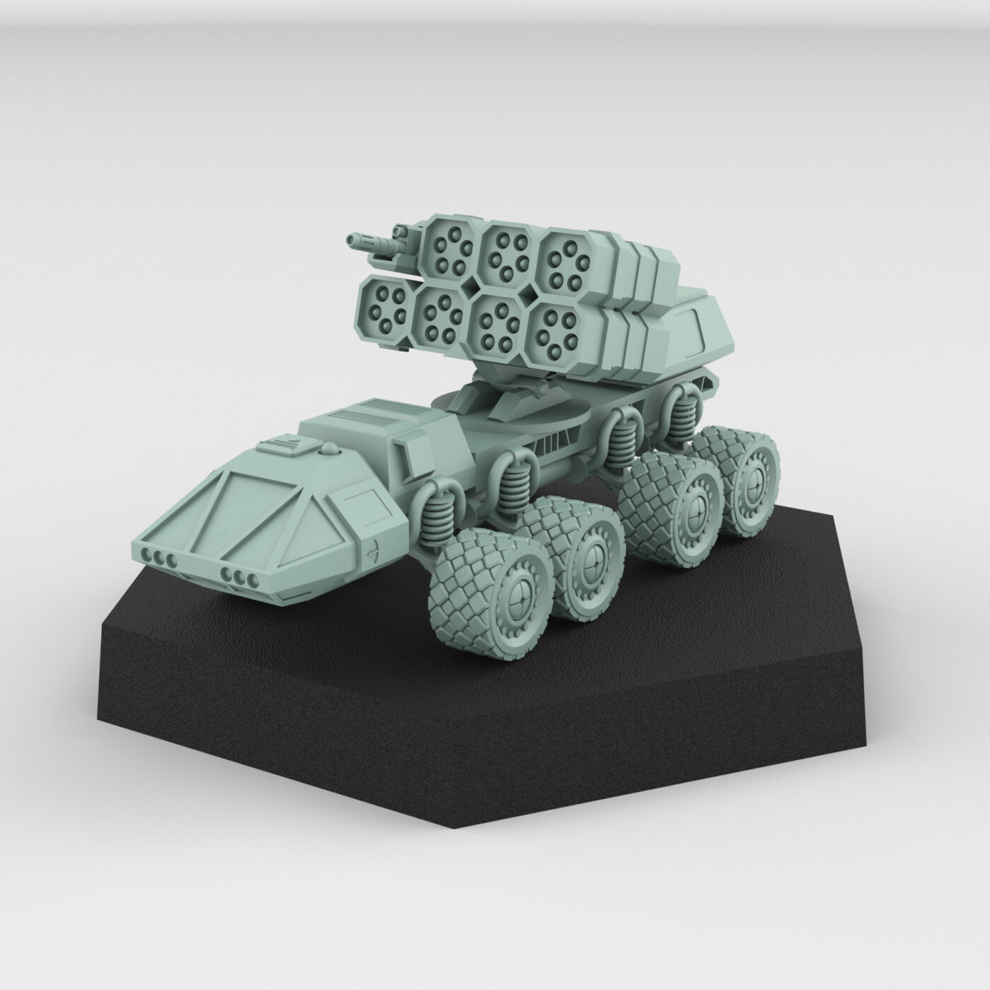 Aikuchi C UK - 3D Printed Miniature Vehicle 3D Printed Mech Miniature