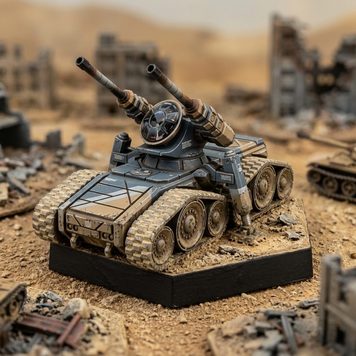 Air Defence Vehicle ADV5 UK Painted Mech Miniature