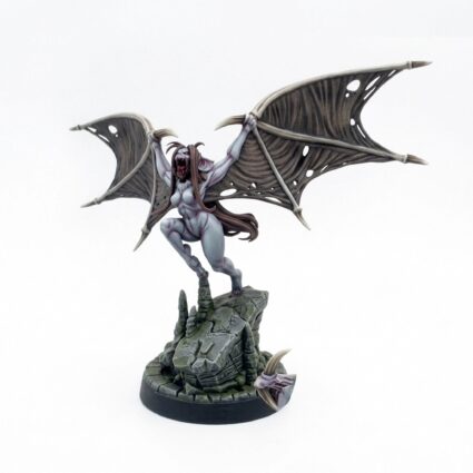 Alekto Bloodhusk - Painted 3D Printed Miniature