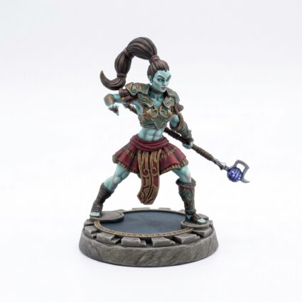 Amazon Sparabar A - Painted 3D Printed Miniature