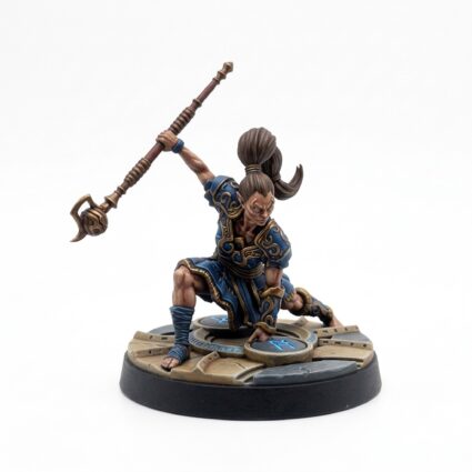 Amazon Sparabar C - Painted 3D Printed Miniature