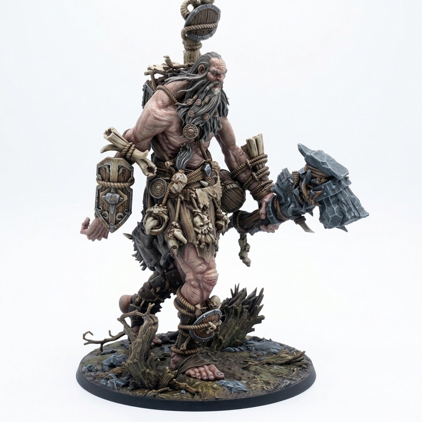 Ancient Giant Jttir - Painted 3D Printed Miniature