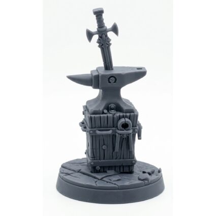 Anvil - Gray Resin 3D Printed Miniature