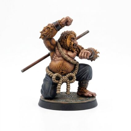 Apestrike Tao - Painted 3D Printed Miniature