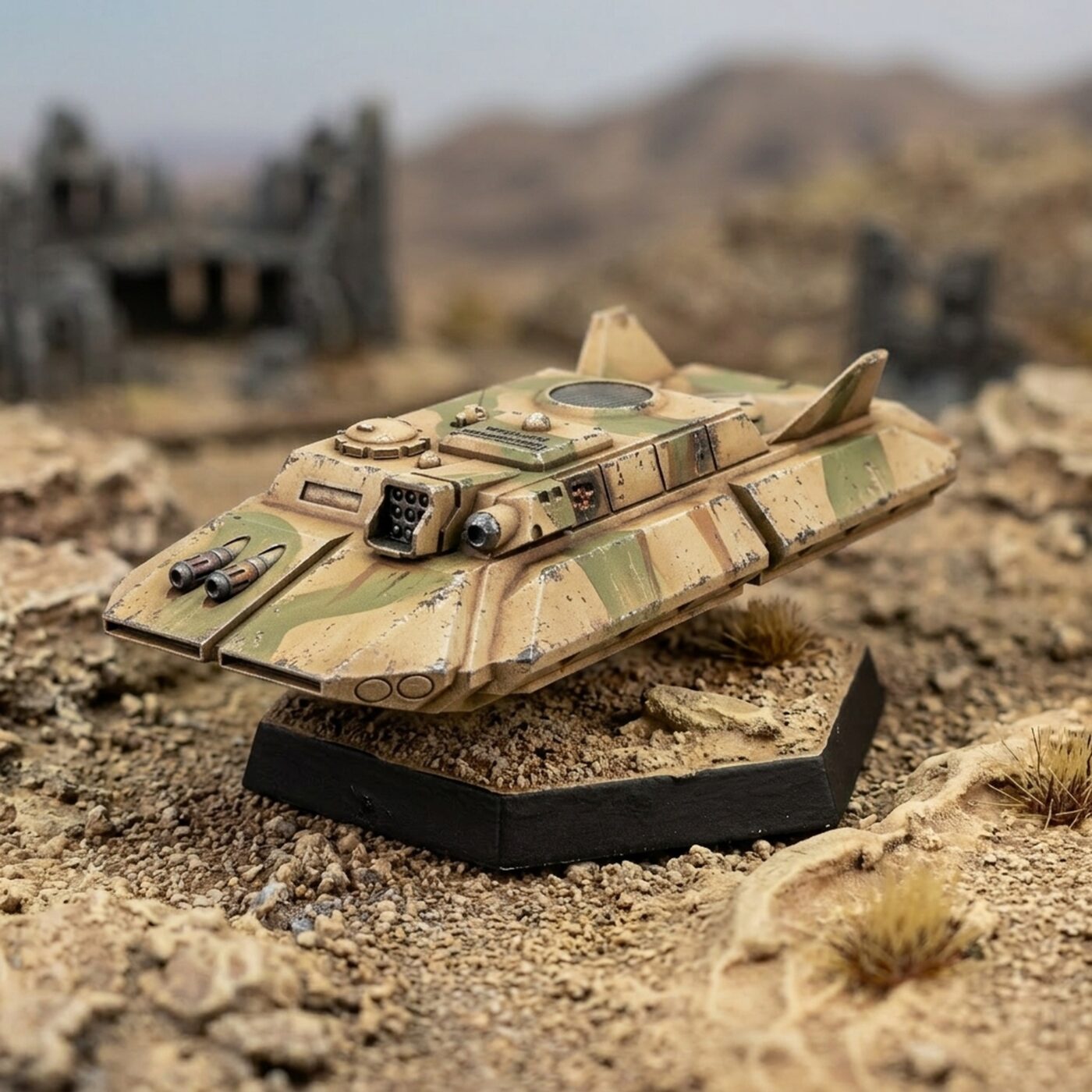 Arashi Heavy Hovertank UK Painted Mech Miniature