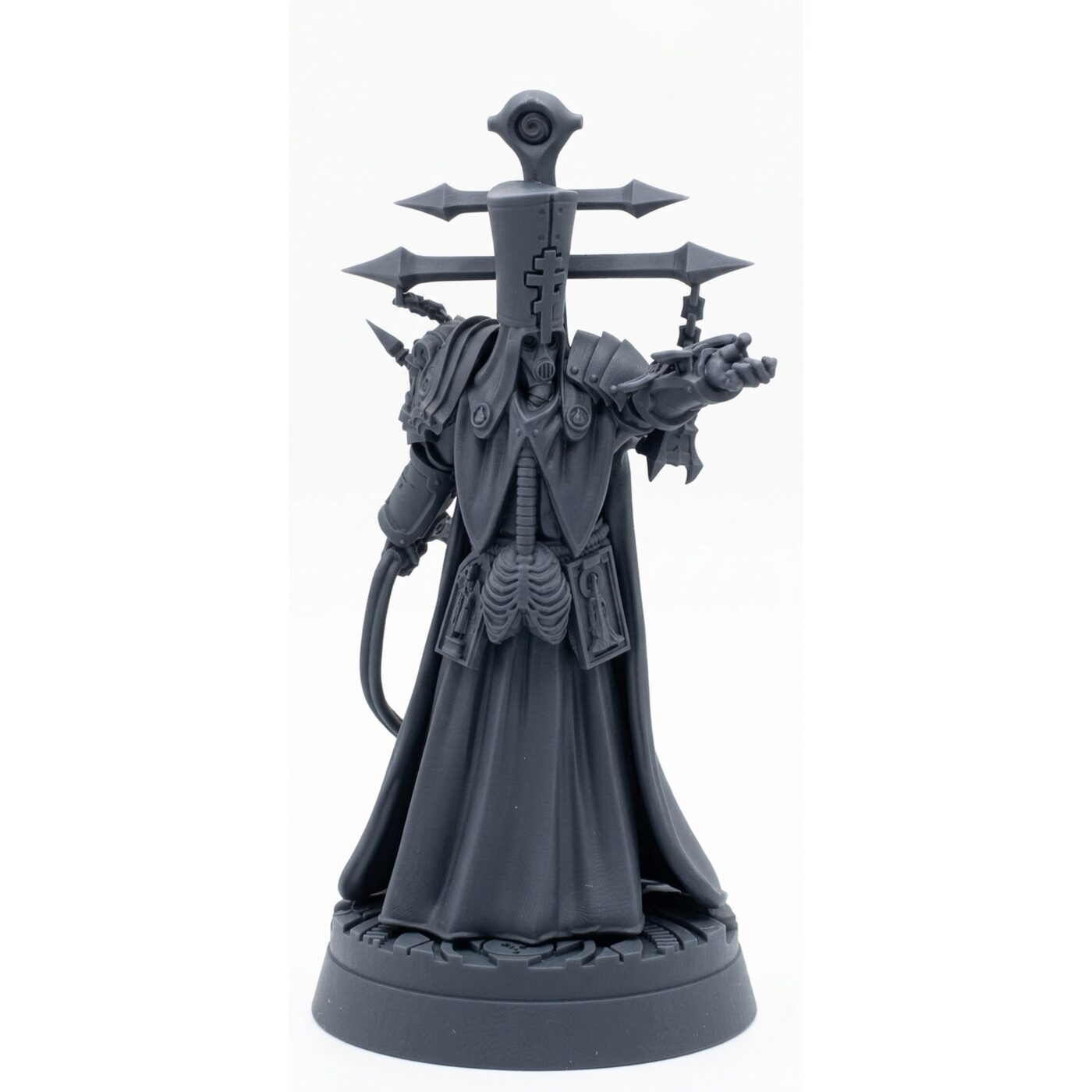 Archbishop Belphegor Cleanser A - Gray Resin 3D Printed Miniature