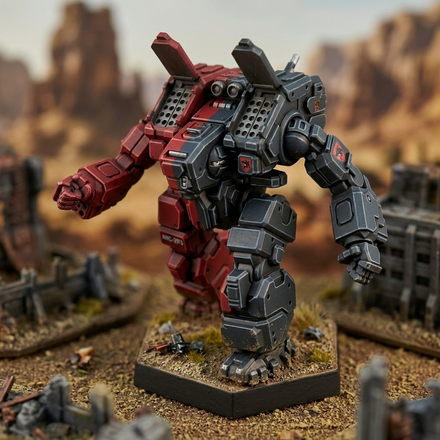 Archer 6S Painted Mech Miniature