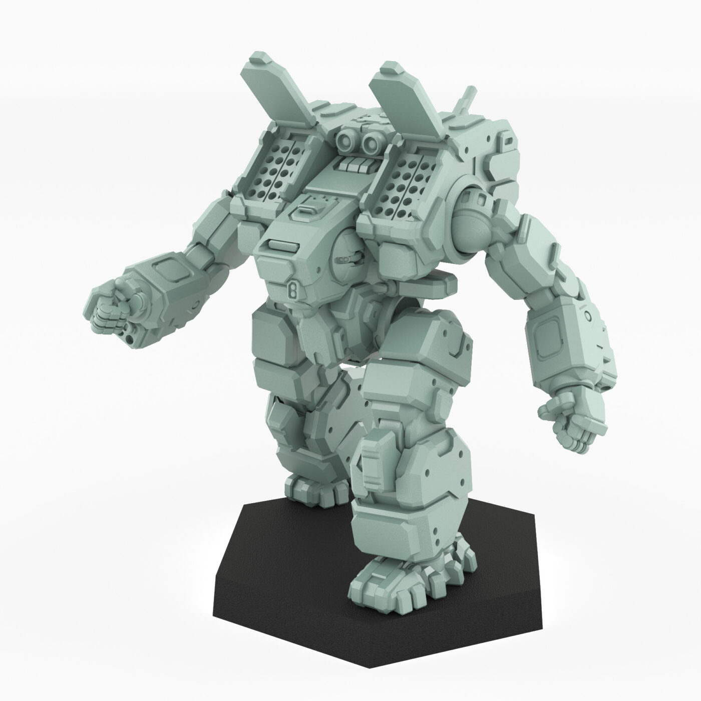 Archer 6S 3D Printed Mech Miniature