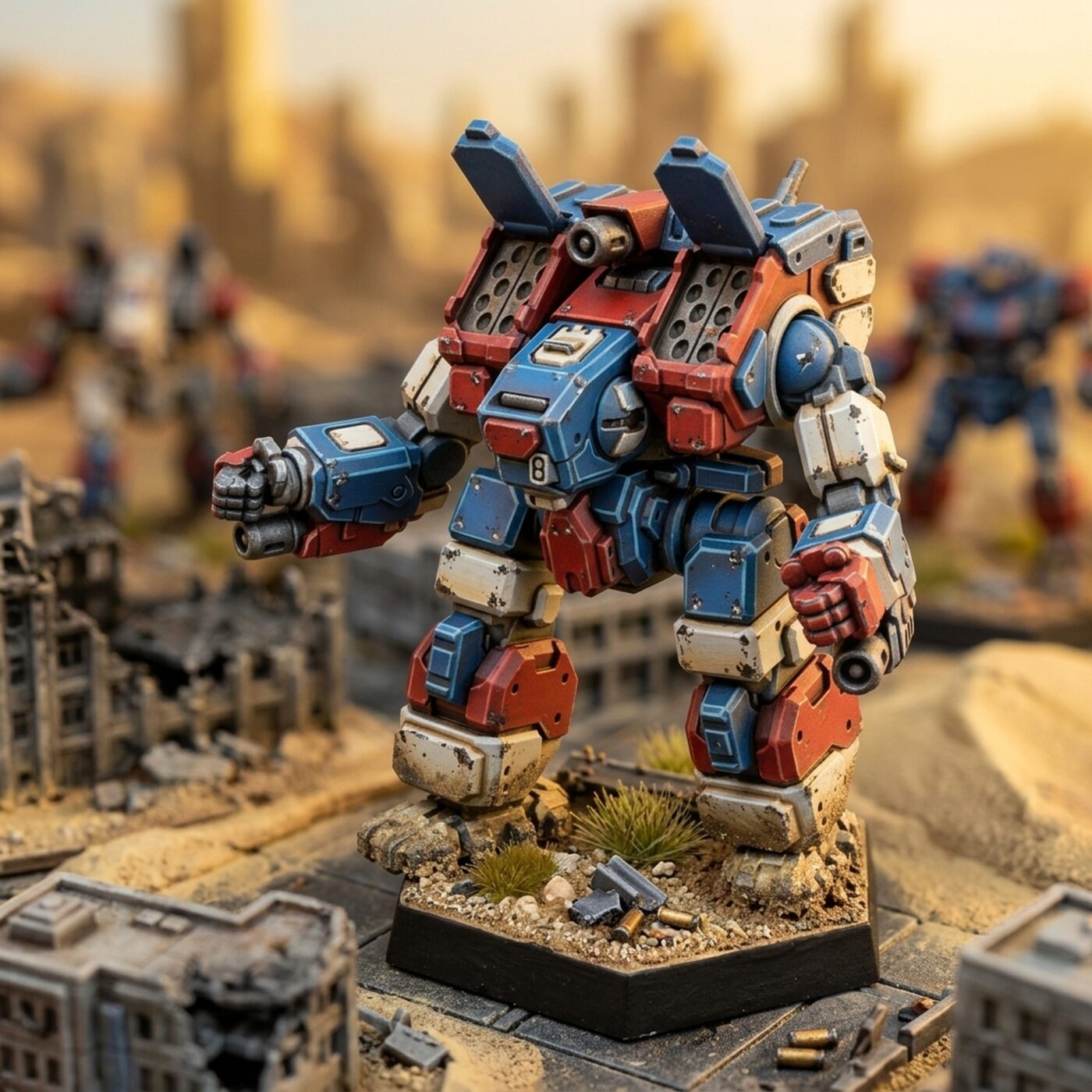 Archer 9K Painted Mech Miniature