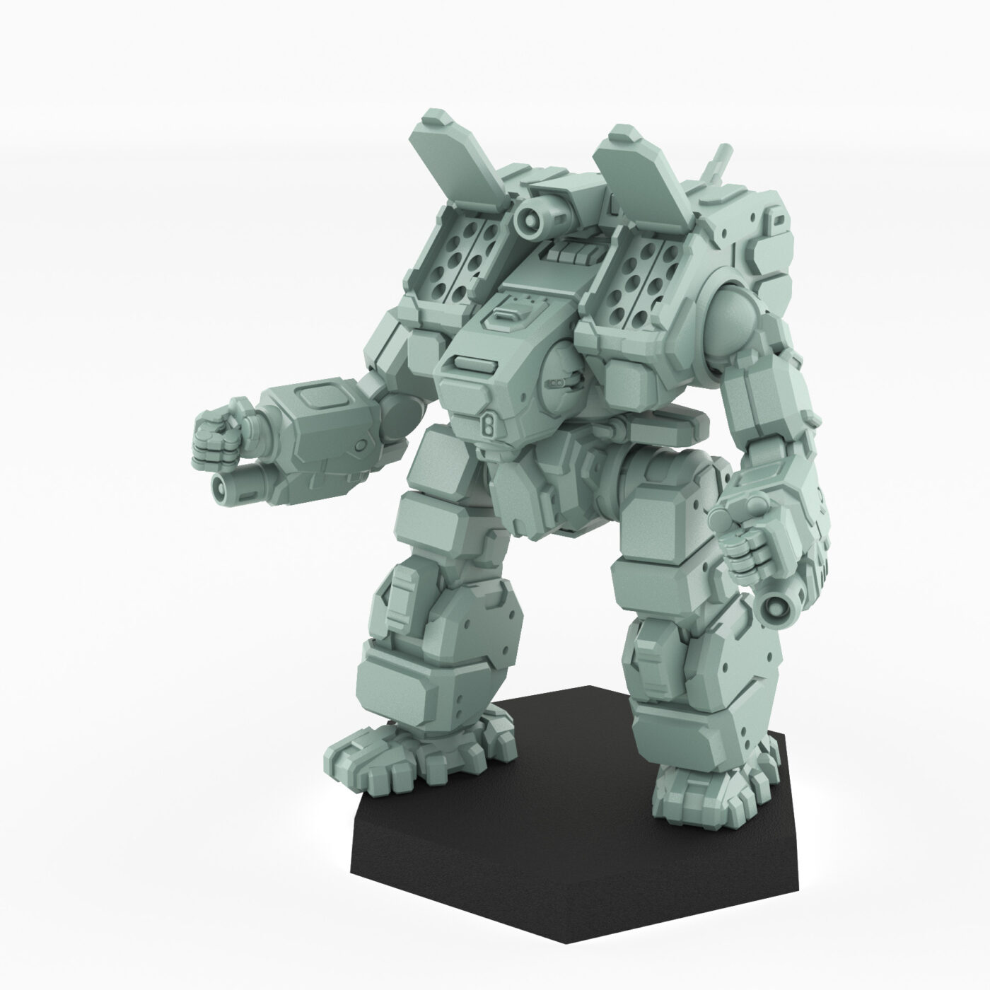 Archer 9K 3D Printed Mech Miniature