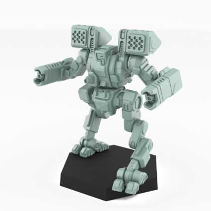 Arctik Wolf B 3D Printed Mech Miniature