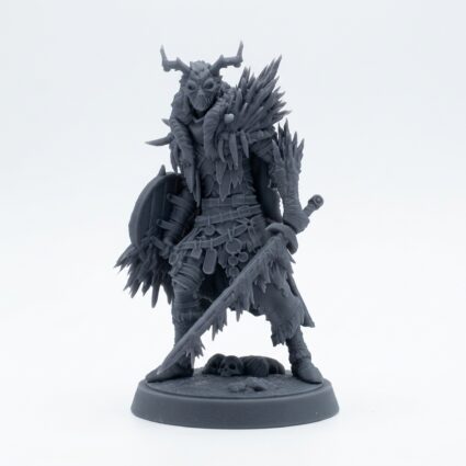 Arisen Ancestor A - Gray Resin 3D Printed Miniature