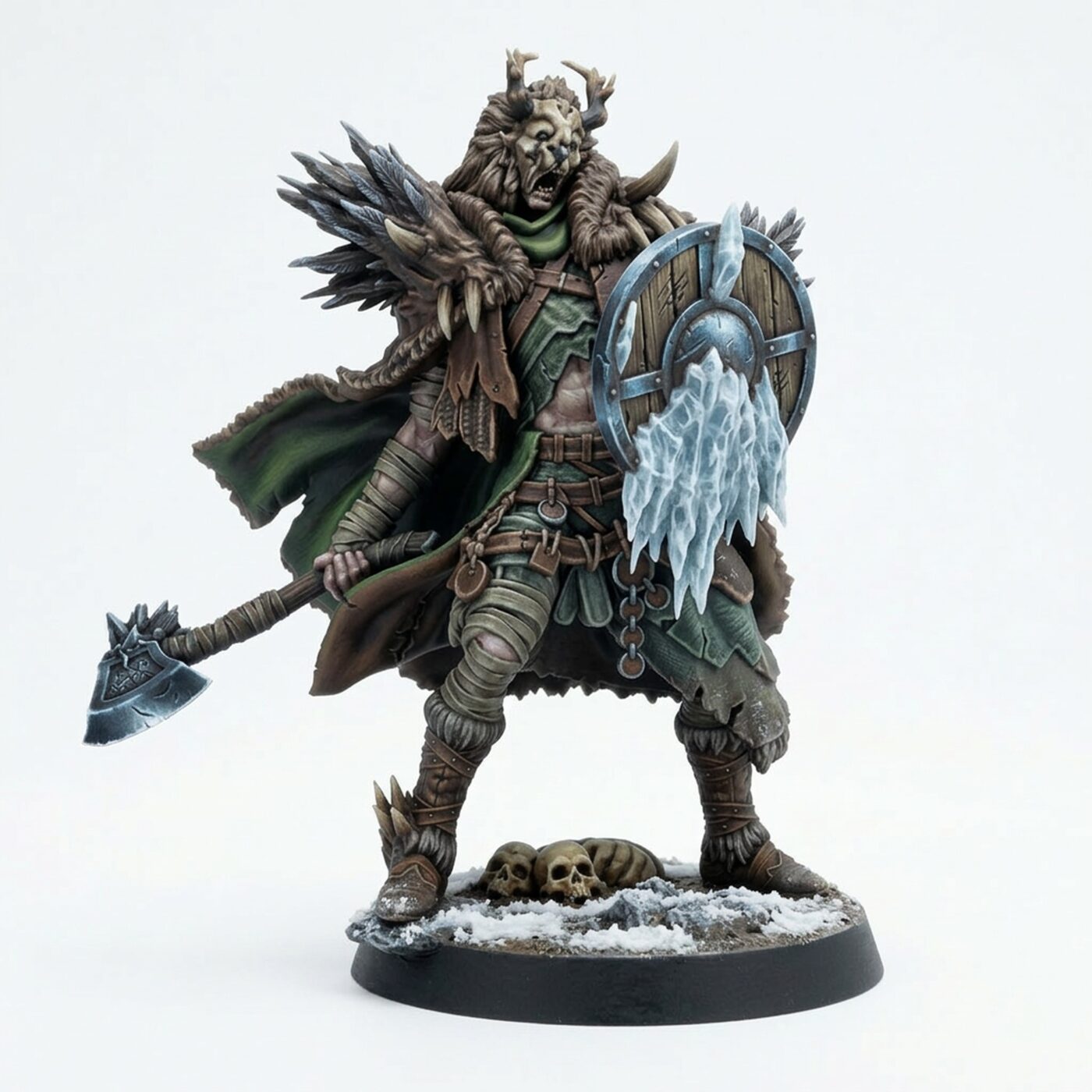 Arisen Ancestor E - Painted 3D Printed Miniature
