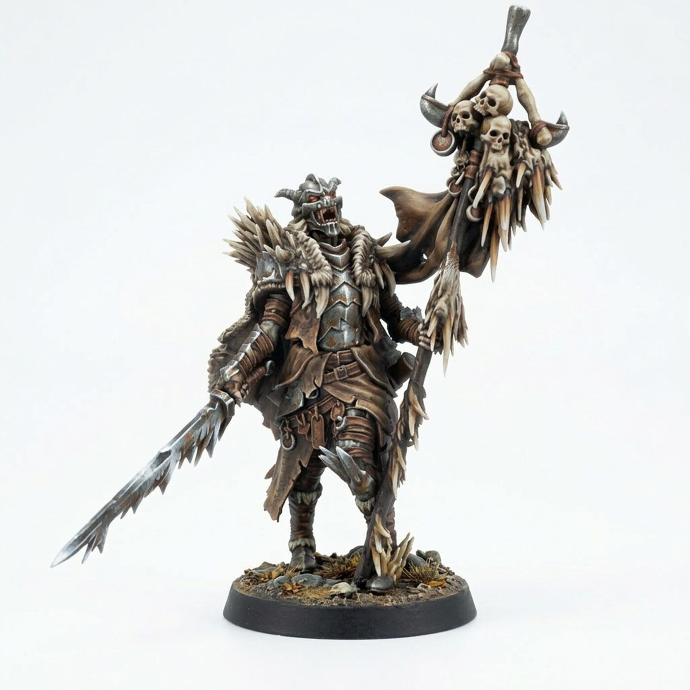 Arisen Ancestor 7 Bannerman - Painted 3D Printed Miniature