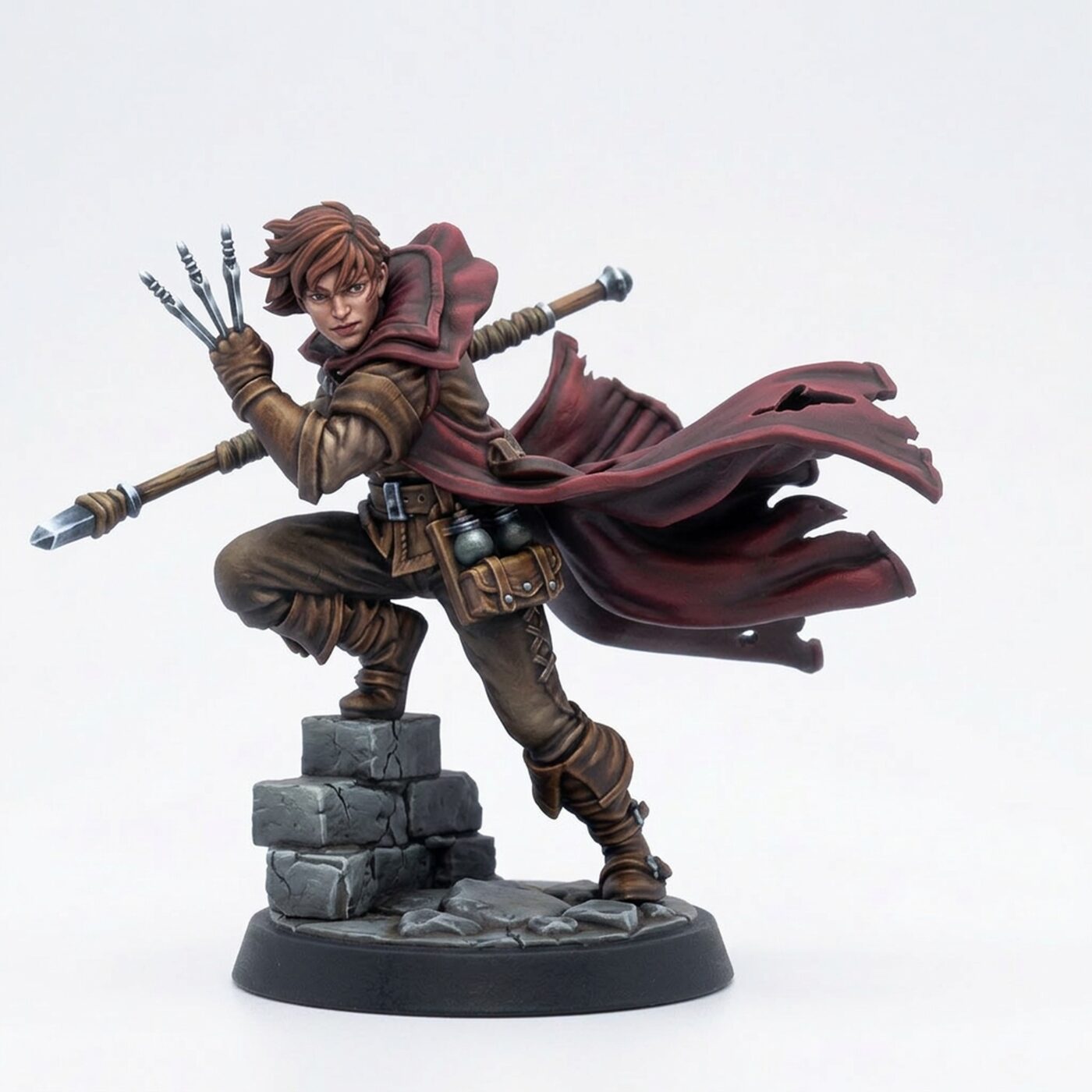 Arleon Trickster Mage - Painted 3D Printed Miniature