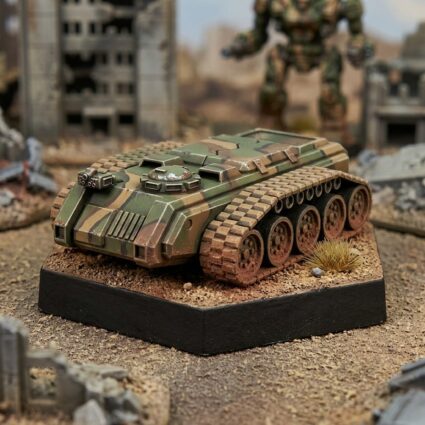 Armored Mortar Carrier - USe Mechs 3D Miniature Painted Mech Miniature
