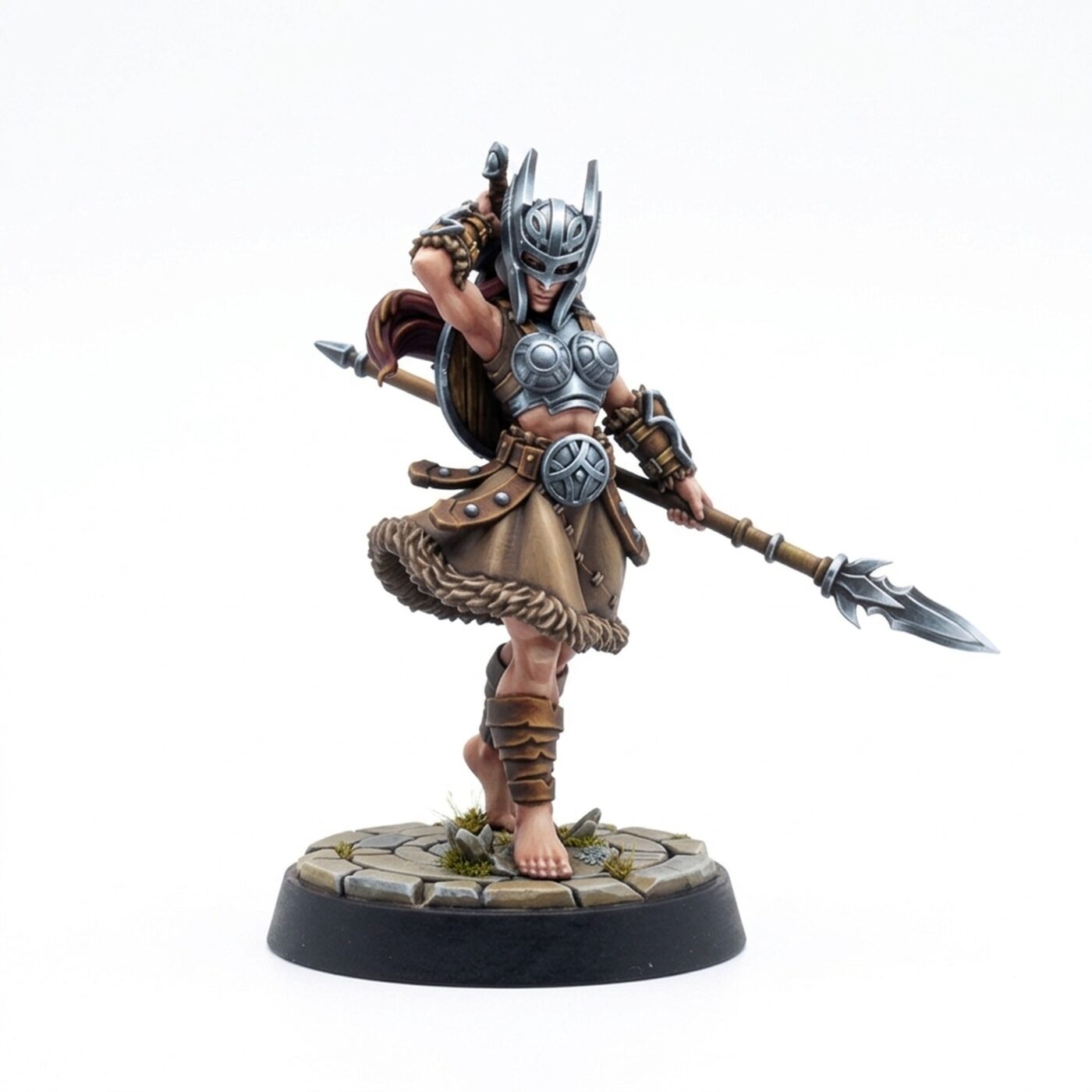 Armored Valkyrie - Painted 3D Printed Miniature