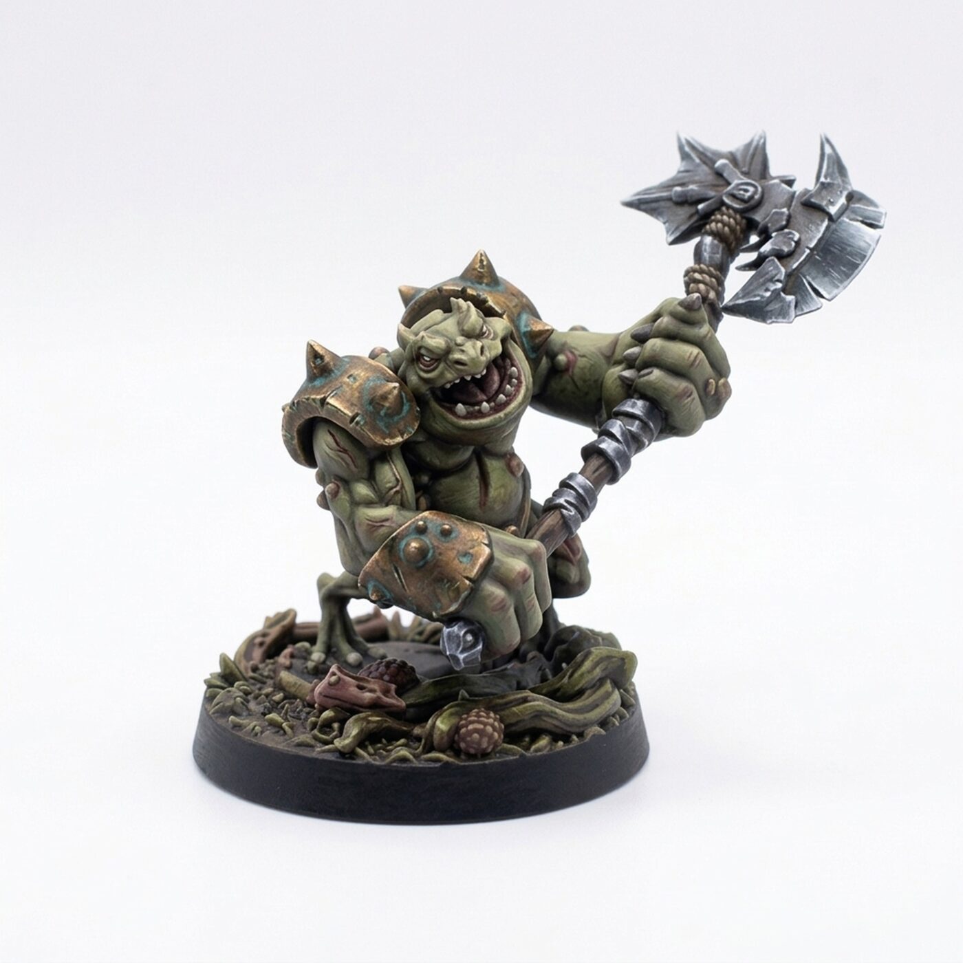 Atxeraider D - Painted 3D Printed Miniature