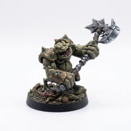 Atxeraider D - Painted 3D Printed Miniature
