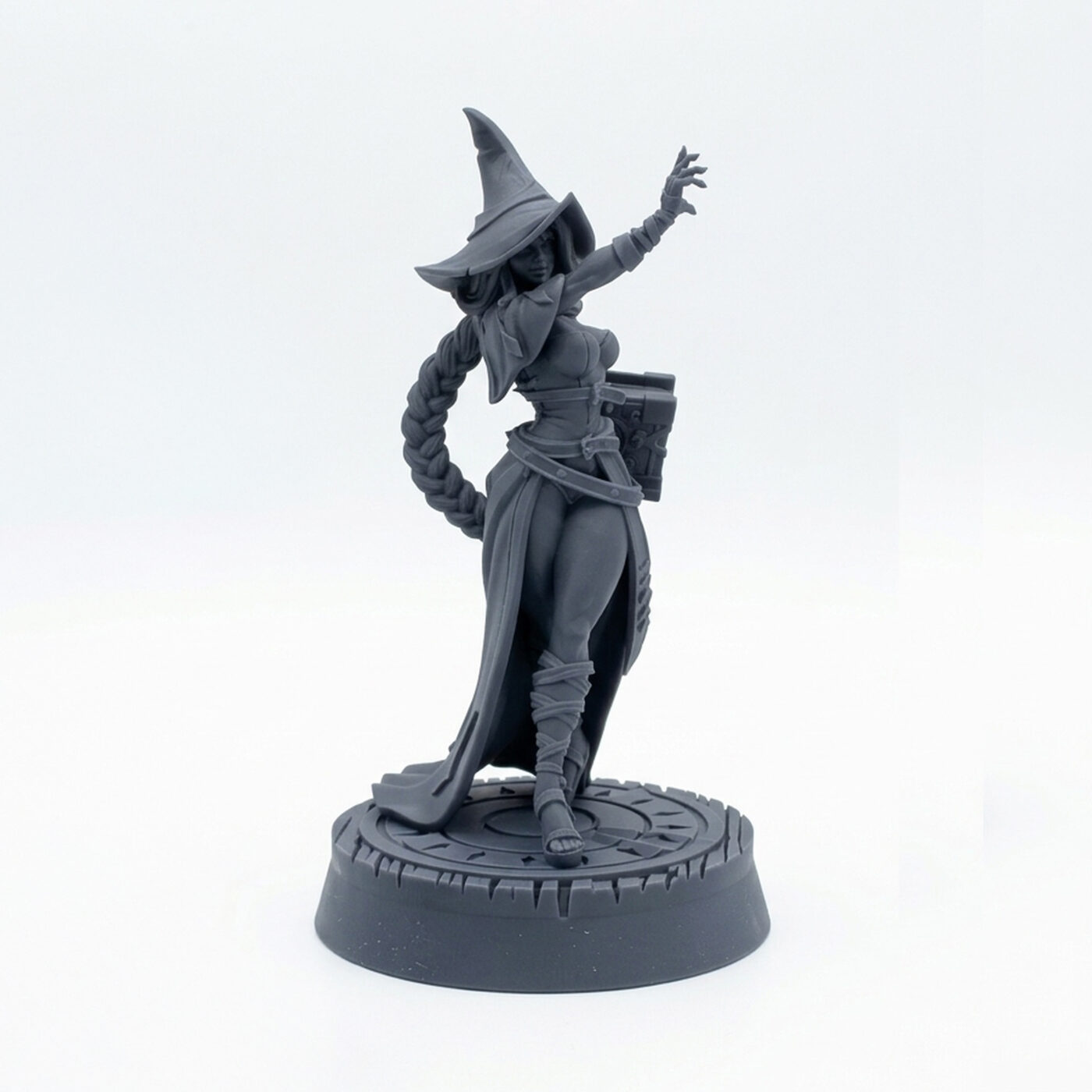 Aurelia Walking - Gray Resin 3D Printed Miniature