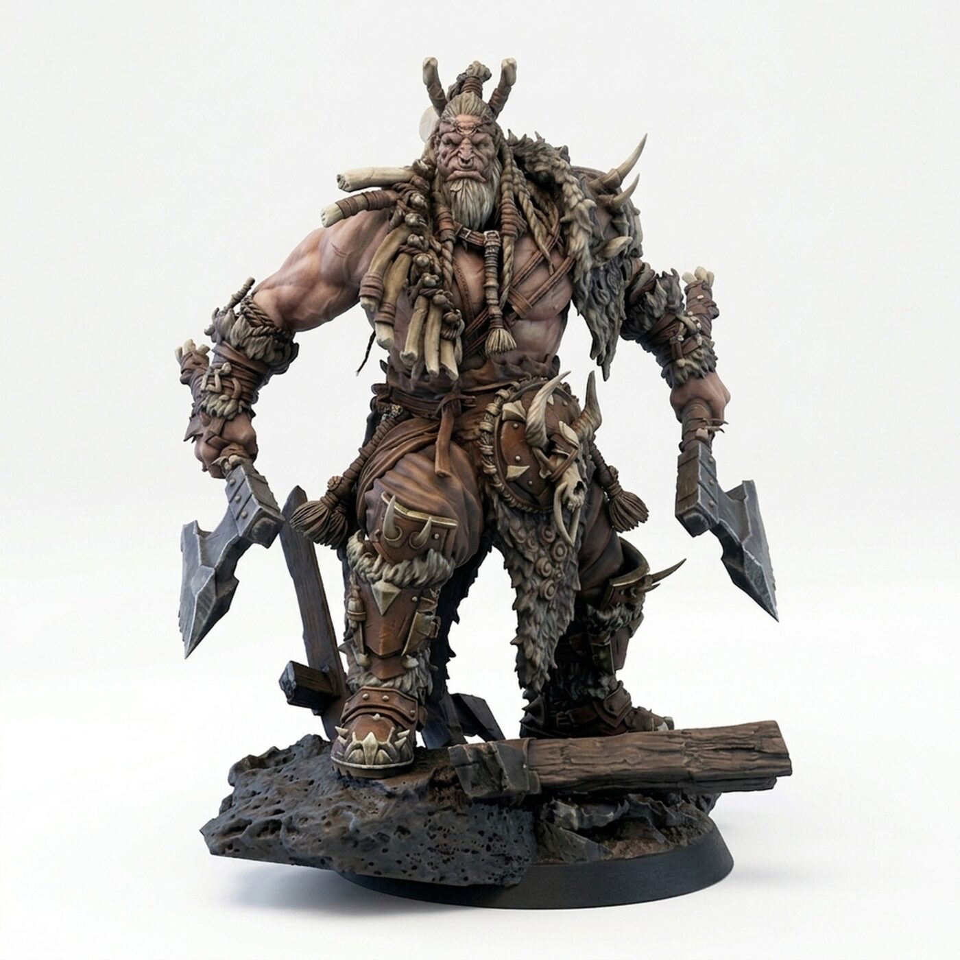 Azhrog Charge Armor - Painted 3D Printed Miniature