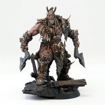 Azhrog Charge Armor - Painted 3D Printed Miniature