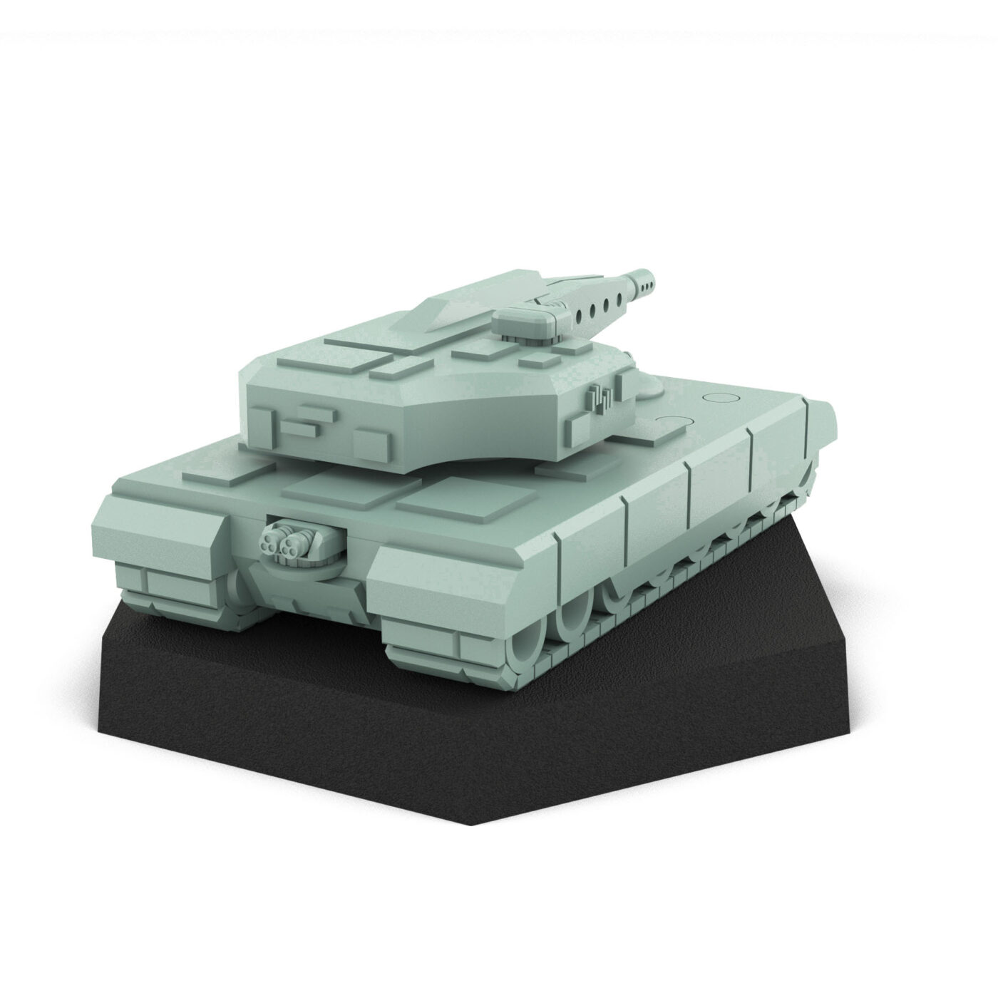 Badger Medium Tank BT - 3D Printed Sci-Fi Miniature