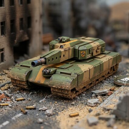 Badger Medium Tank BT - 3D Printed Sci-Fi Miniature Painted Mech Miniature