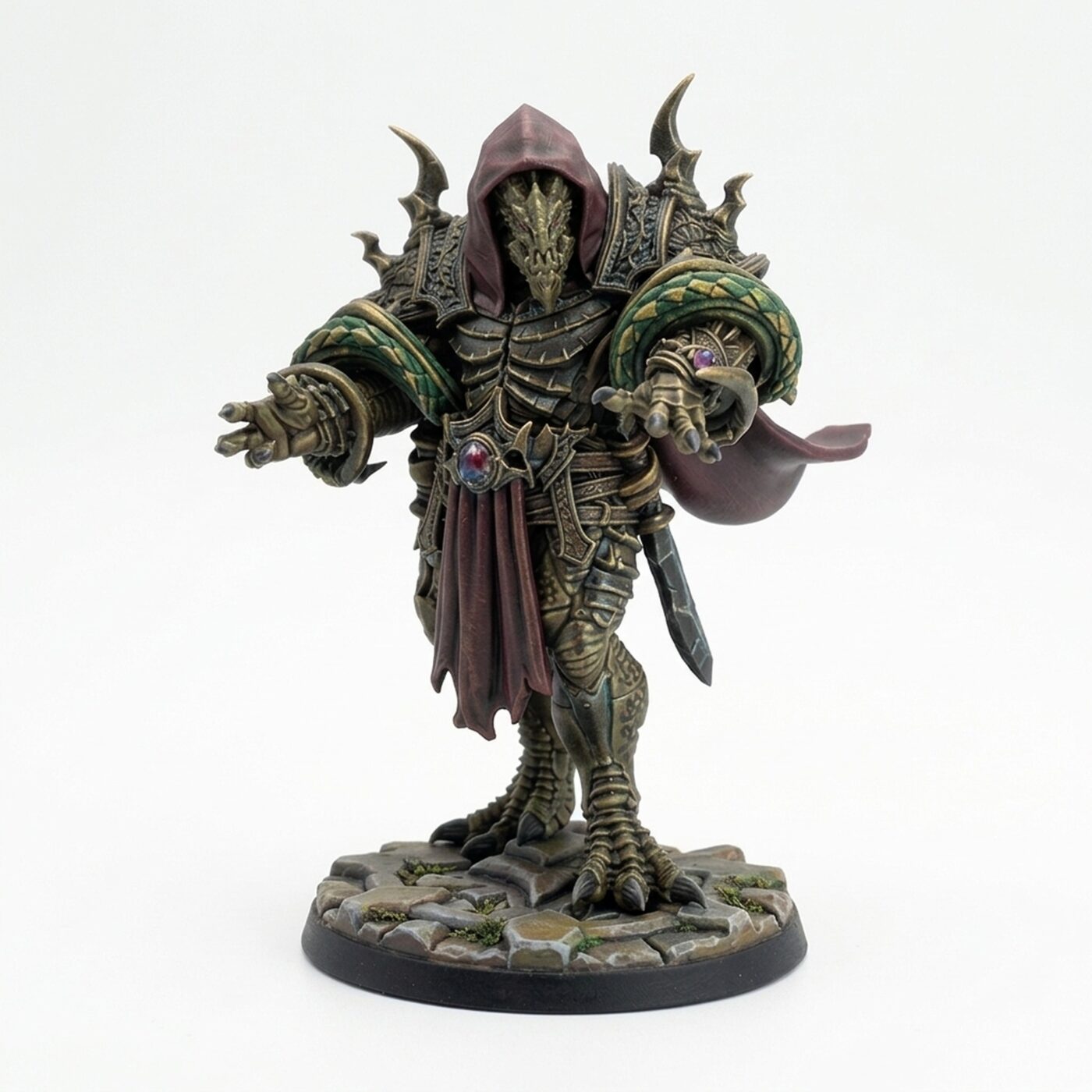 Barrabwarden A - Painted 3D Printed Miniature