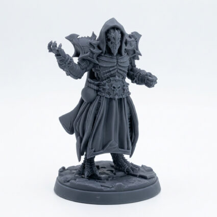 Barrabwarden B - Gray Resin 3D Printed Miniature