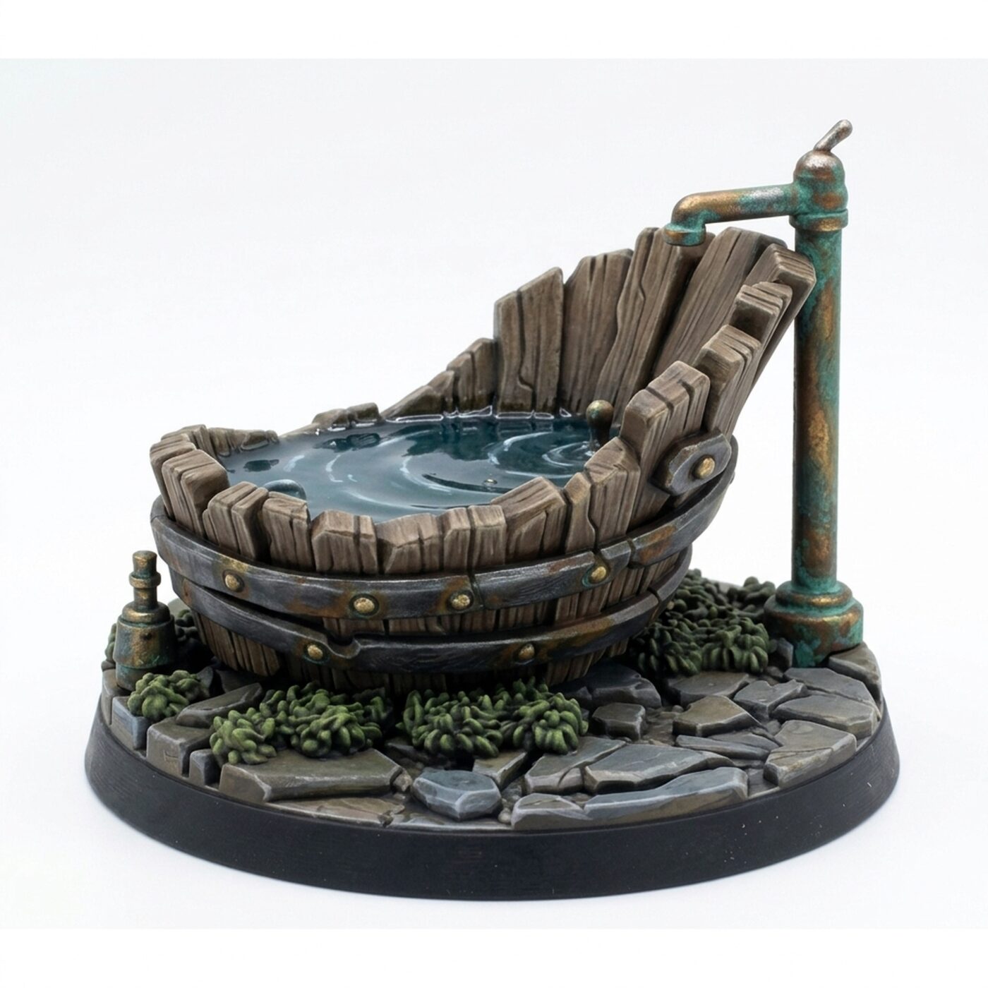 Bathtube - Painted 3D Printed Miniature