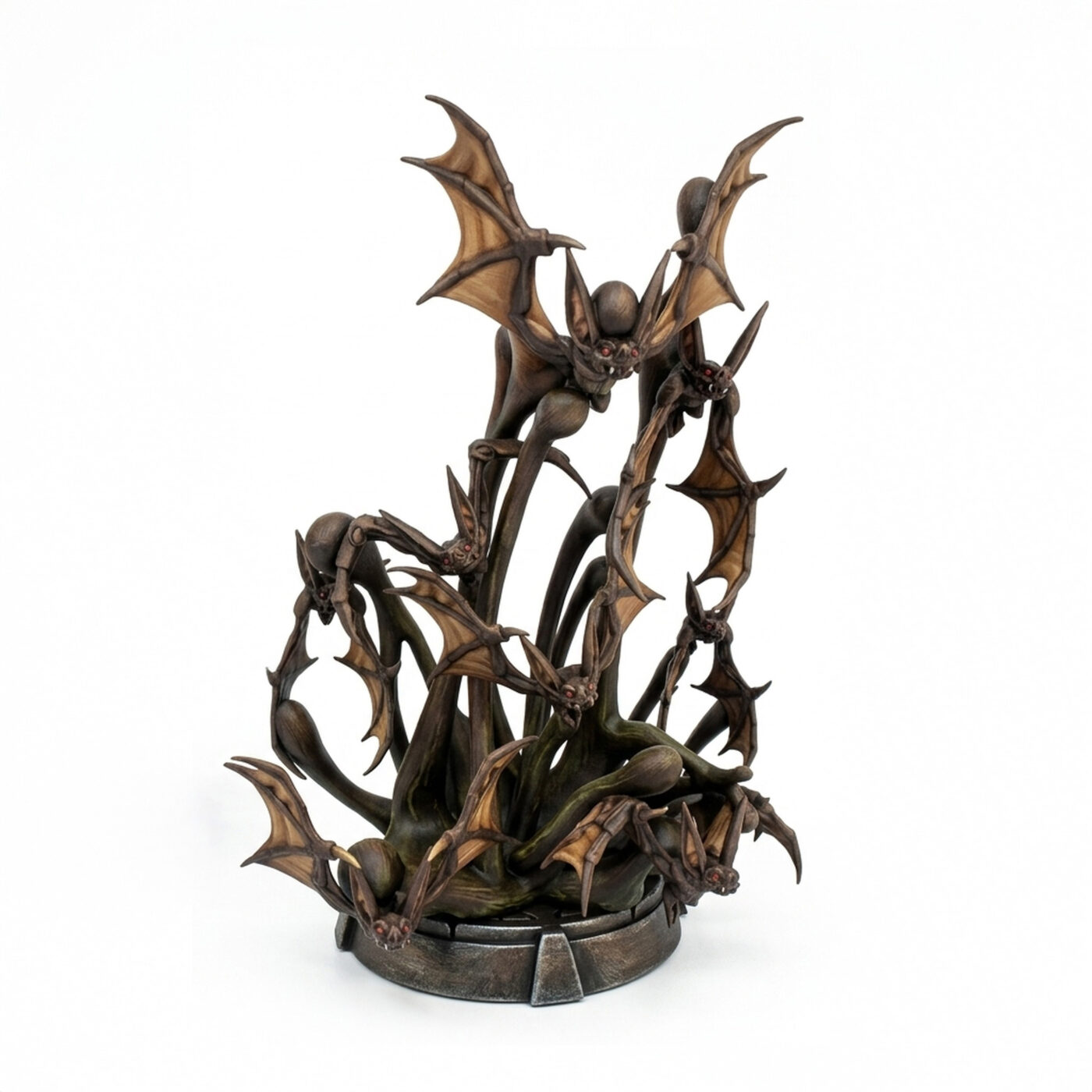 Bats Cloud A - Painted 3D Printed Miniature