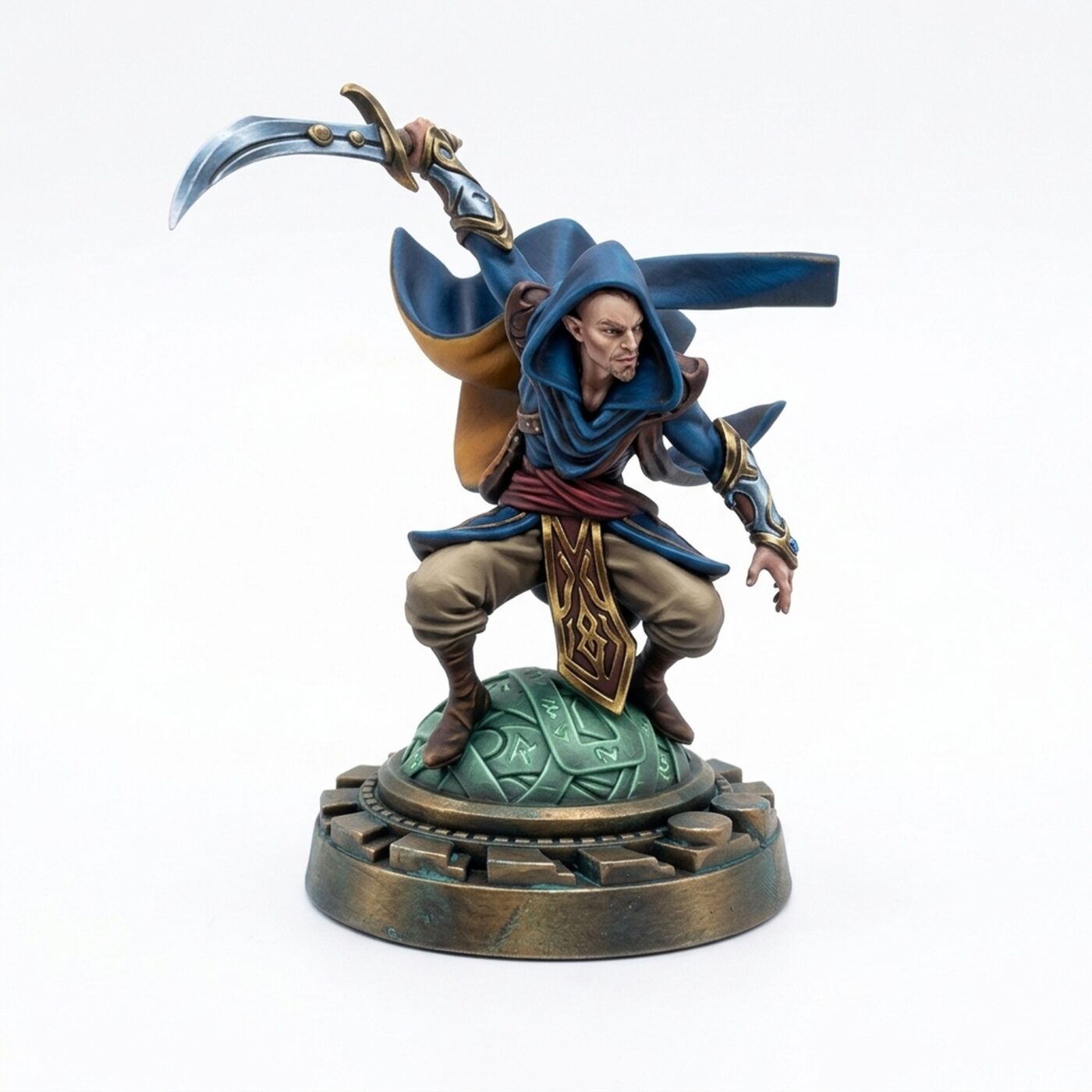 Battle Dervish C - Painted 3D Printed Miniature