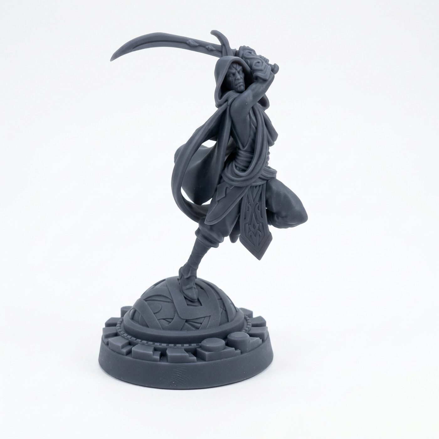 Battle Dervish E - Gray Resin 3D Printed Miniature