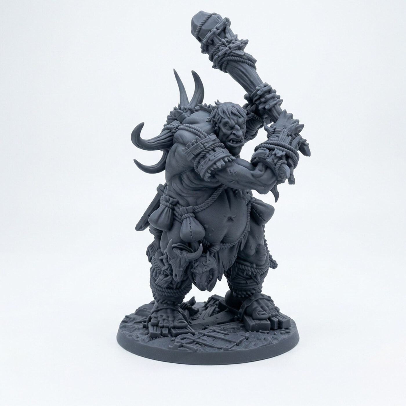 Behemoth Battalion B - Gray Resin 3D Printed Miniature