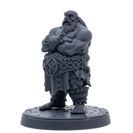 Big Man - Gray Resin 3D Printed Miniature