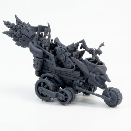Big Ol' Chaos Wagon Mainbody - Gray Resin 3D Printed Miniature
