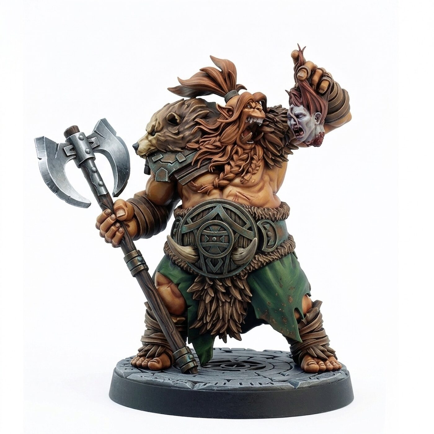 Big Old Orc - Painted 3D Printed Miniature