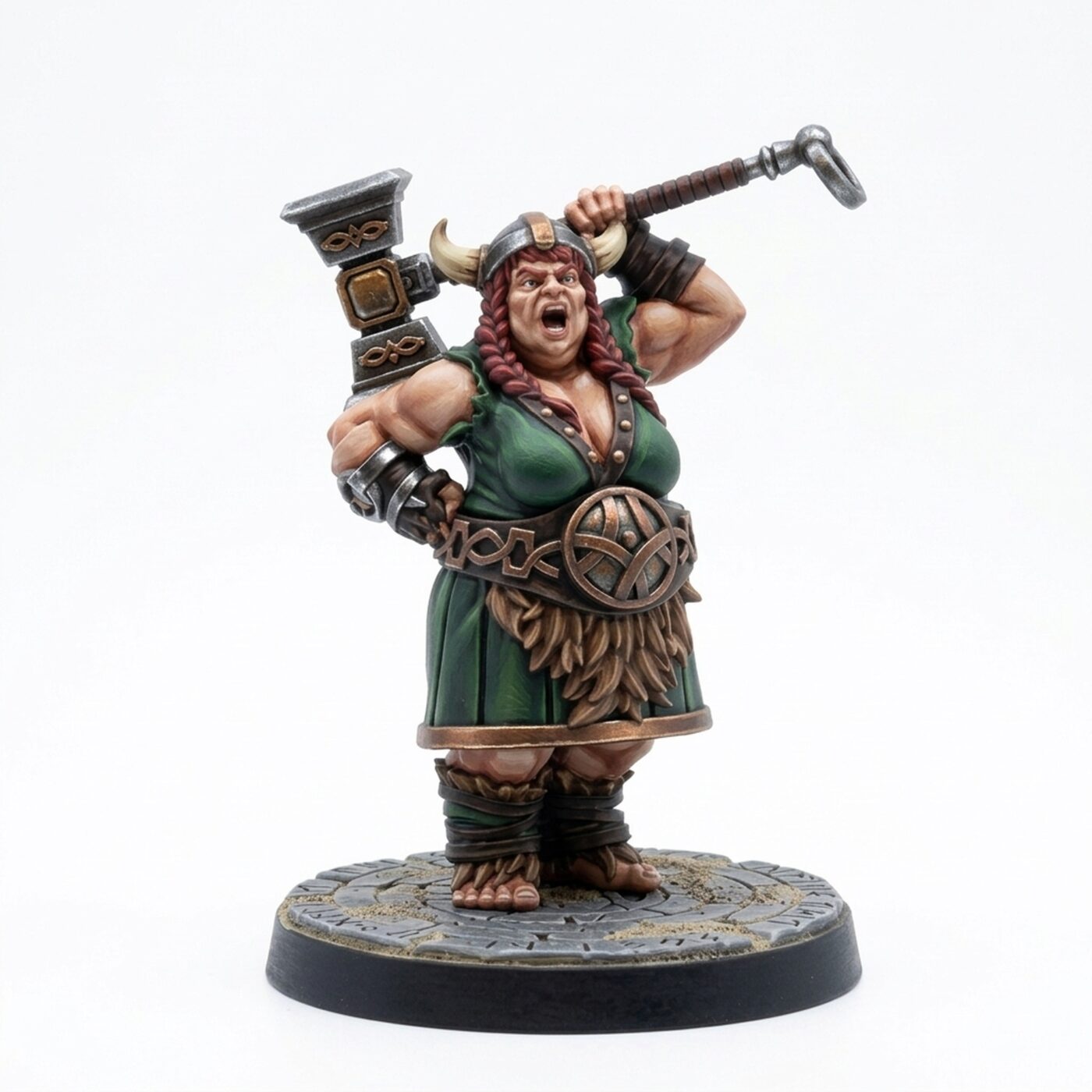 Big Woman - Painted 3D Printed Miniature