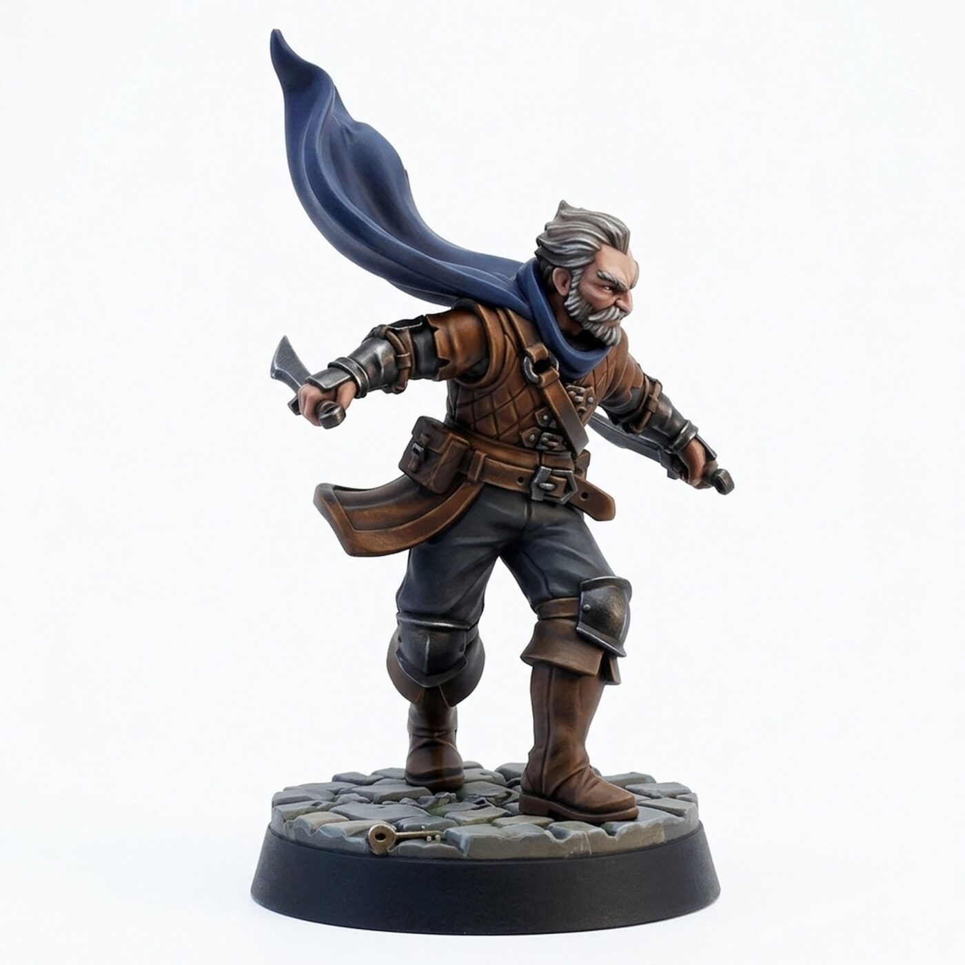 Blade Duelist - Painted 3D Printed Miniature