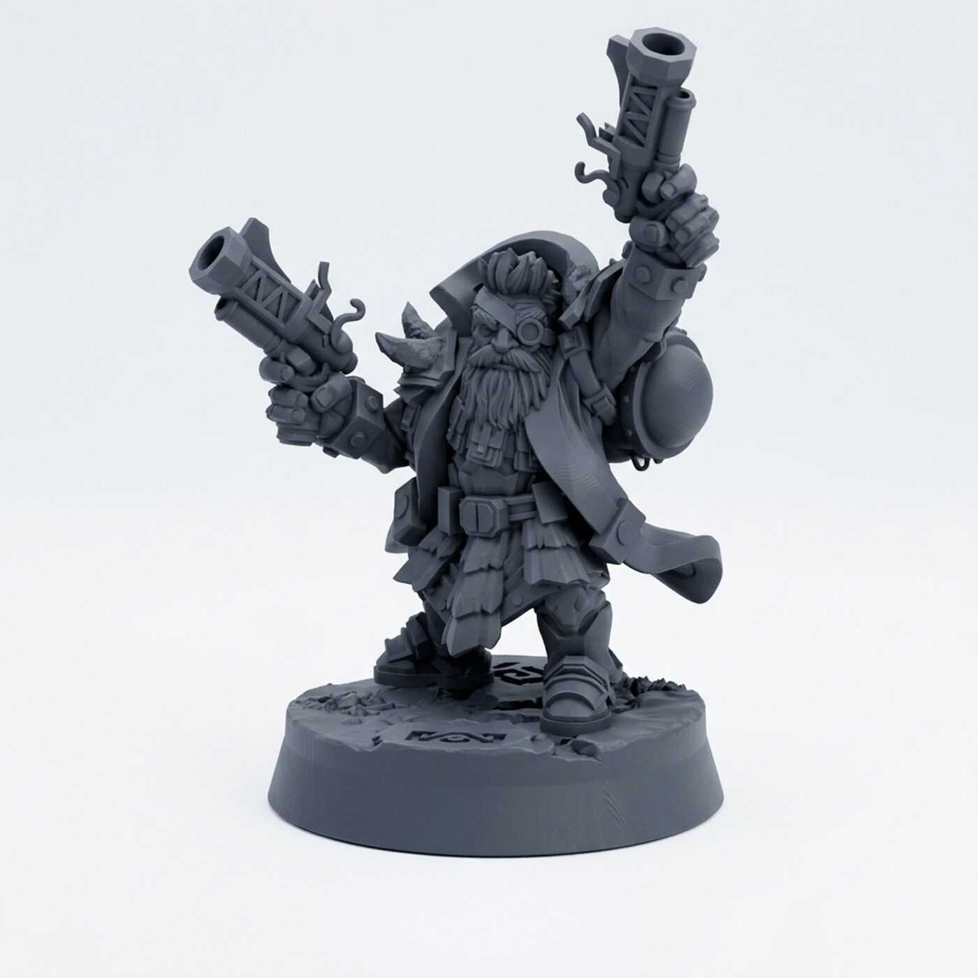 Blaze Arbalist D - Gray Resin 3D Printed Miniature