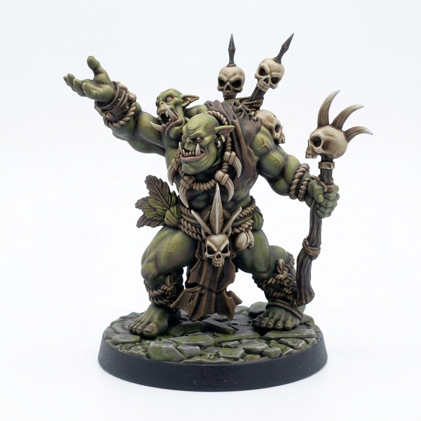 Blood Shaman A - Painted 3D Printed Miniature