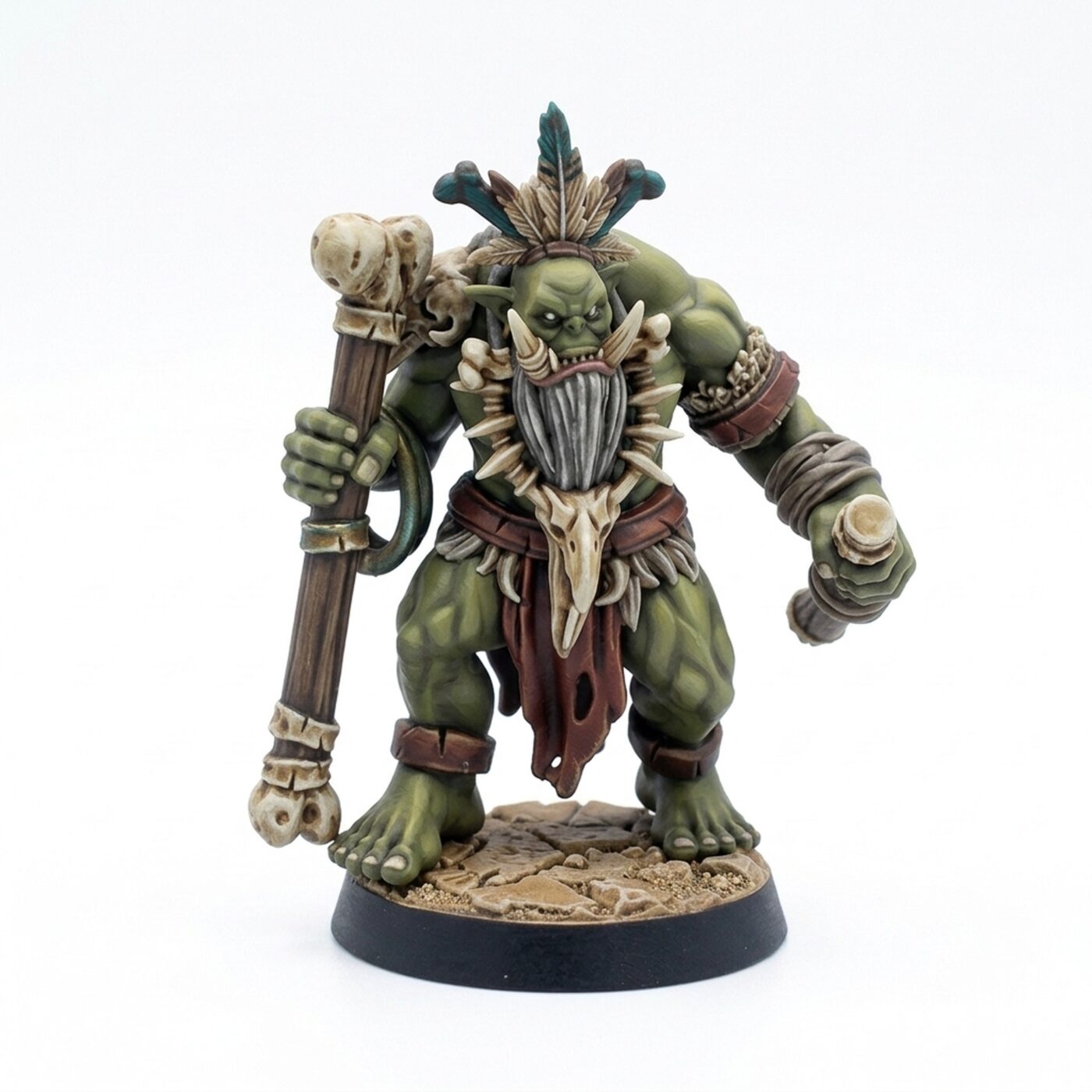 Blood Shaman C - Painted 3D Printed Miniature