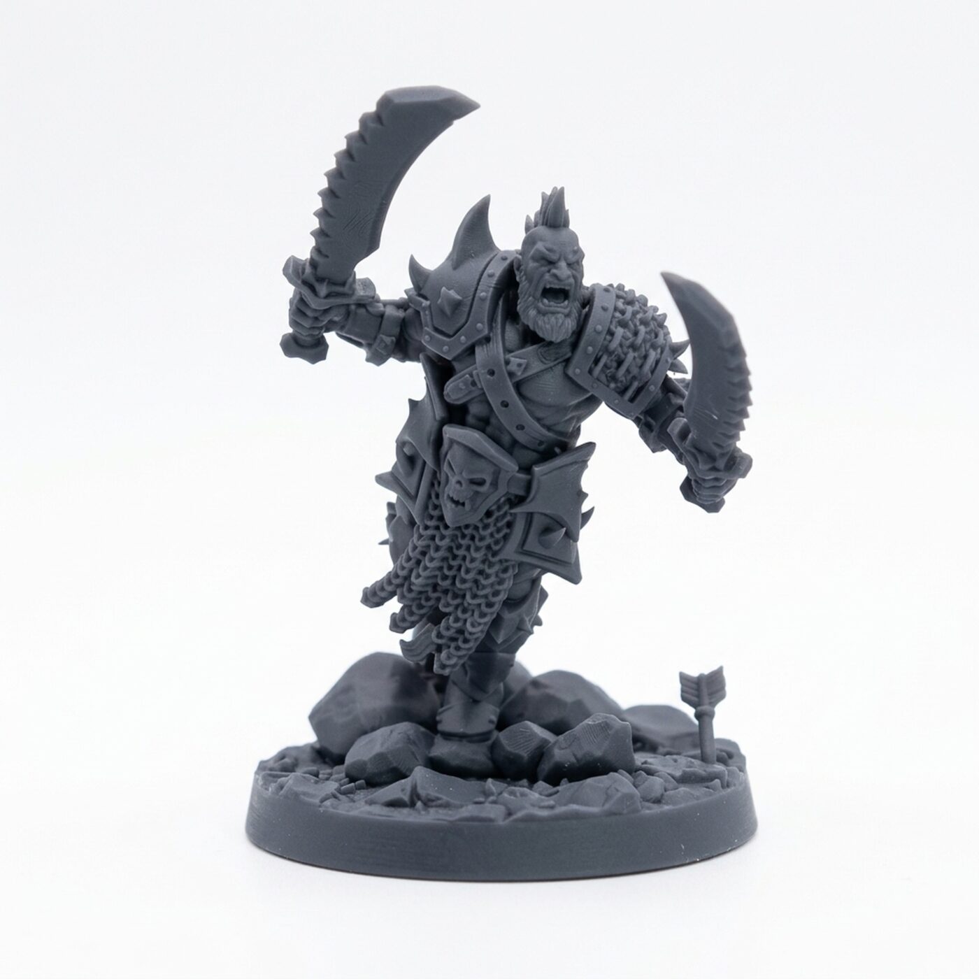 Bloodjackal C - Gray Resin 3D Printed Miniature