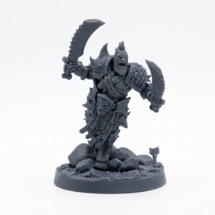 Bloodjackal C - Gray Resin 3D Printed Miniature