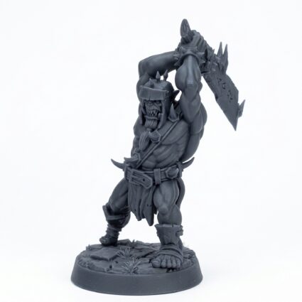 Body Choppers E - Gray Resin 3D Printed Miniature
