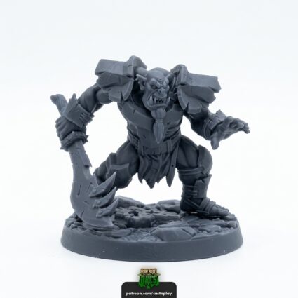 Body Choppers F - Gray Resin 3D Printed Miniature