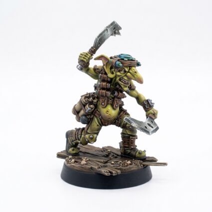 Bomber Pose C Dual Explosives Dash - Painted 3D Printed Miniature